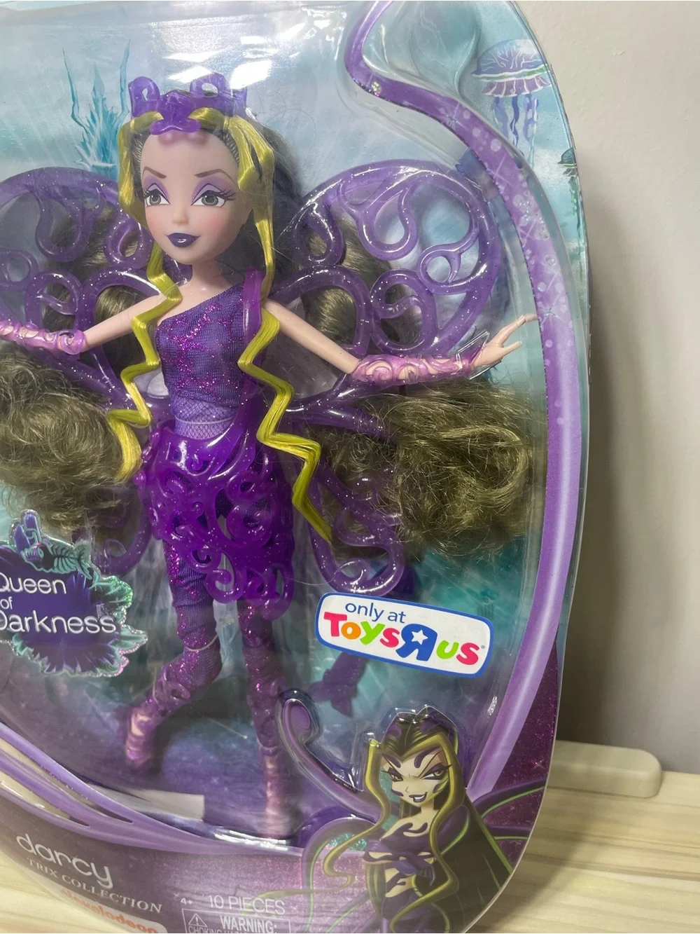 WINX Club ‘Darcy’ Fairy Doll Queen of Darkness NIB 2013 ToysRUs Exclusive RARE